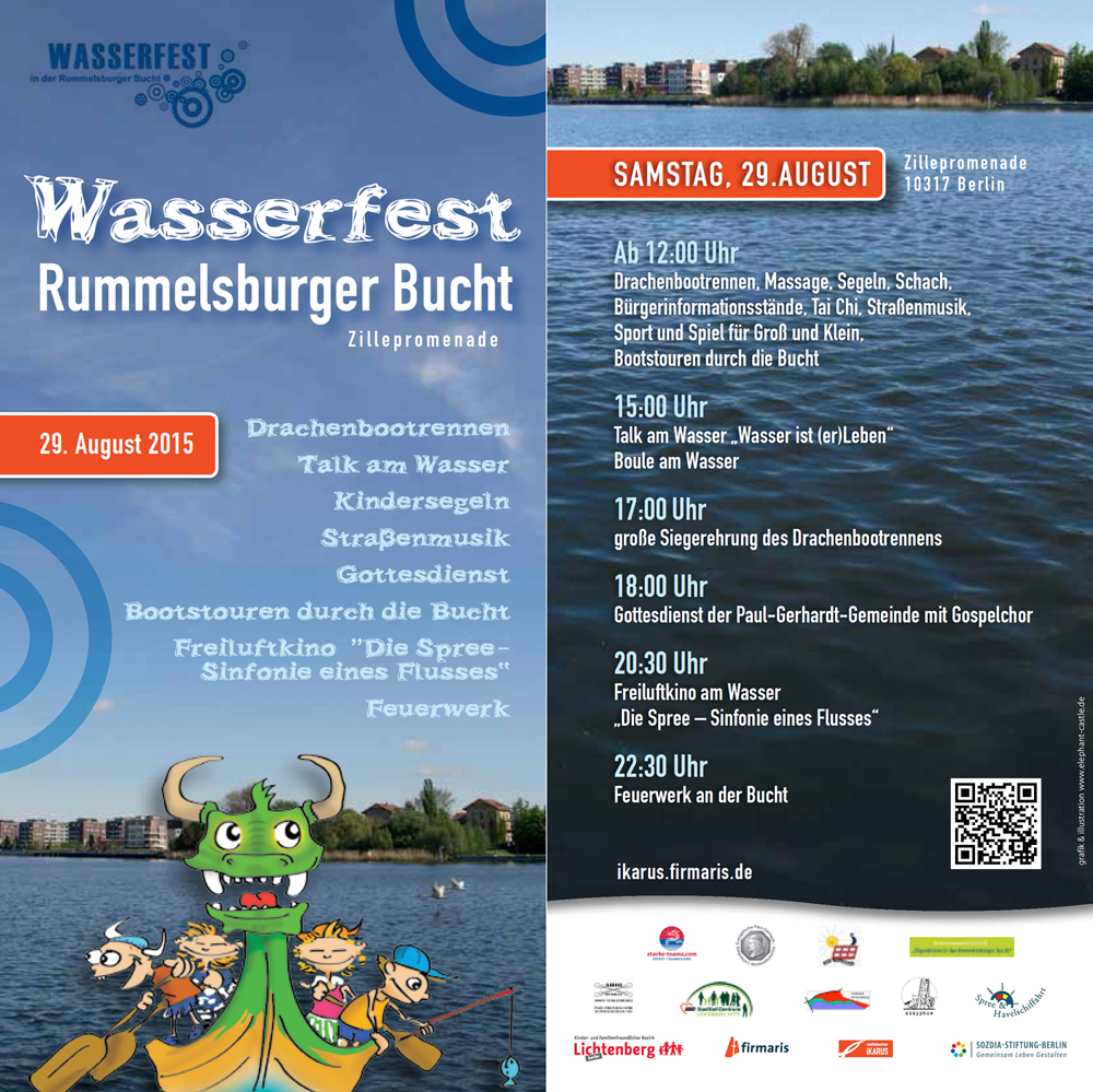 Flyer Wasserfest 2015